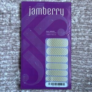 Jamberry “Siren Song” Gold Nail Wraps